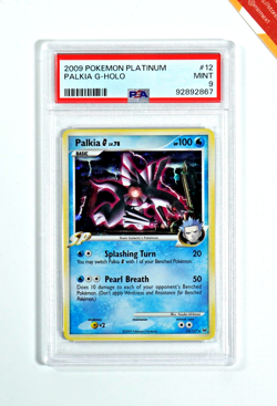 Pokemon PSA 9 Palkia G Lv.78 #12 Holo Platinum English - Image 1