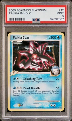 Pokemon PSA 9 Palkia G Lv.78 #12 Holo Platinum English - Image 2