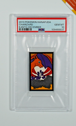 Pokemon PSA 10 Charizard Pokemon Hanafuda-Kanto December 2013 - Image 1
