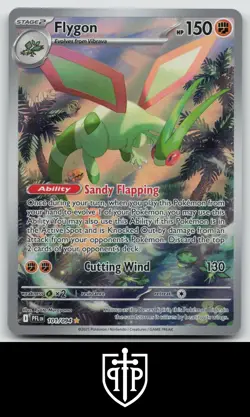 Pokemon - Flygon 101/094 Phantasmal Flames - Illustration Rare - NM - Image 1