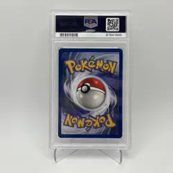 2000 Pokemon Team Rocket #37 Dark Golduck 1st Edition PSA 8 - Image 2
