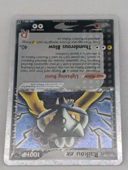 Rocket's Raikou ex 108/107 Deoxys Holo Rare Pokemon TCG Nintendo - Image 4