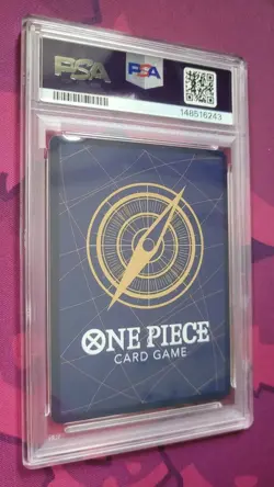 2024 ONE PIECE OP07-500 YEARS IN THE FUTURE TREASURE RARE TRAFALGAR LAW PSA 10 - Image 2