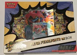 Pokemon Mega Feraligatr EX Box Promo Booster Lenticular Card TCG English - Image 1