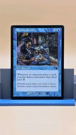 Rhystic Study Prophecy MTG Lightly Played LP Magic the Gathering - Image 3