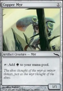 Copper Myr x1 - Mirrodin - NM-Mint, English - Mirrodin - Image 1