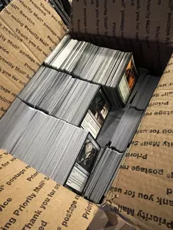 selling 15lbs Magic The Gathering Lot 3800+Cards Medium Flat Rate Box - Image 2