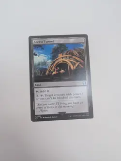 MTG - Access Tunnel - Commander: Lord of The Rings NM/M Condition - Image 1