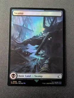 SWAMP FOIL #302 MTG Final Fantasy - Image 1