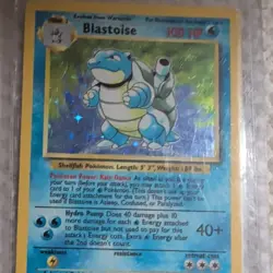 Wizards of the Coast Blastoise 2/102 Base Set Holo Rare 1999 100 HP - Image 1