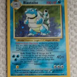 Wizards of the Coast Blastoise 2/102 Base Set Holo Rare 1999 100 HP - Image 3