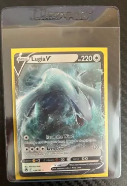Pokemon TCG Lugia V Silver Tempest 138/195 Holo Ultra Rare - Image 3