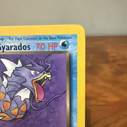 Dark Gyarados 25/82 Rare Team Rocket Pokemon Unlimited (List 1) LP - Image 3