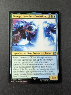 OMEGA, HEARTLESS EVOLUTION #236 MTG Final Fantasy - Image 1