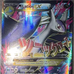 Pokemon TCG M Latios EX Full Art Ultra Rare Holo 102/108 220 HP English - Image 3