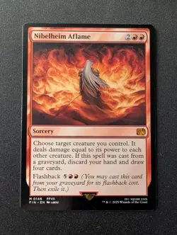 NIBELHEIM AFLAME #146 MTG Final Fantasy - Image 1