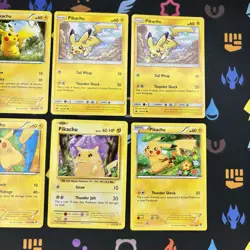 Pikachu Pokemon TCG Lot 8X Shining Legends Breakthrough Boundaries Crossed HP-LP - Image 3