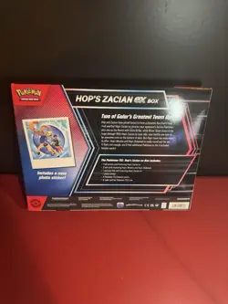 Pokemon TCG: Scarlet and Violet Hop's Zacian ex Box New Sealed - Image 4