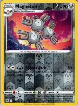 Magneton 106/189 Uncommon Astral Radiance Pokemon Reverse Holo NM - Image 1