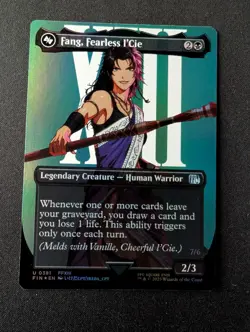 FANG, FEARLESS L'CIE FOIL #381 MTG Final Fantasy Collectors - Image 1