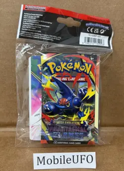 Pokemon TCG Phantasmal Flames Mini Portfolio & Booster Pack Sealed Free Shipping - Image 2