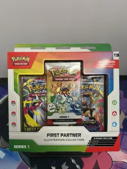 Pokemon TCG First Partner Illustration Collection Box Factory Sealed Series 1 - Image 1