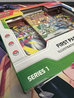 Pokemon TCG First Partner Illustration Collection Box Factory Sealed Series 1 - Image 4