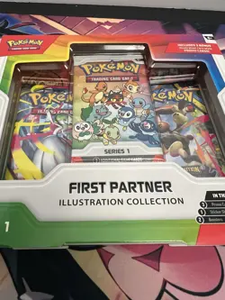 Pokemon TCG First Partner Illustration Collection Box Factory Sealed Series 1 - Image 5