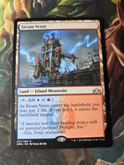Steam Vents Guilds of Ravnica Regular 257 / 259 MTG Card Magic The Gathering - Image 2