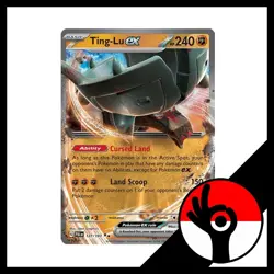 Pokemon TCG: Paldea Evolved - 127/193 - Ting-Lu Ex - Image 1