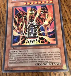 YuGiOh LAVA GOLEM PGD-107 1st Edition Pharaonic Guardian Lightly Played - Image 3