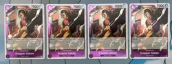 Scopper Gaban Playset - OP13-067 x4 - Carrying On His Will - One Piece TCG - Image 1