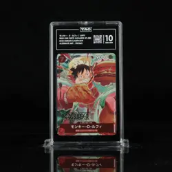 2024 ONE PIECE JPN PROMOS MOS BURGER #080 MONKEY D. LUFFY TAG 10 - Image 1
