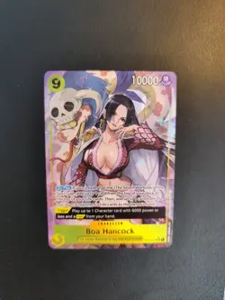 Boa Hancock Alt Art OP14-112 SR The Azure Sea’s Seven English One Piece TCG NM - Image 1