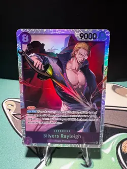 Silvers Rayleigh OP13-066 Super Rare Carrying On His Will One Piece Foil NM - Image 1