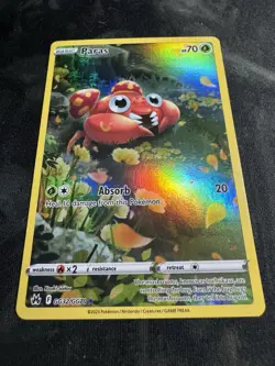 Paras GG32/GG70 NM Pokemon Card – Crown Zenith Galarian Gallery Holo - Image 2