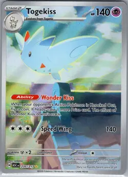 Togekiss 235/217 ME: Ascended Heroes - Pokemon Card - NM - Image 1