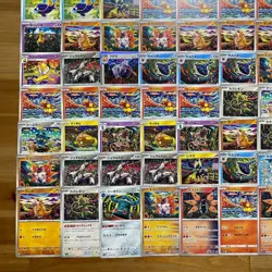 Shinji Kanda Pokemon Card Set 100pcs Bulk Japanese Trading Cards Used - Image 4