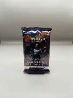 Magic The Gathering DOUBLE MASTERS 2022 New Sealed Booster Pack MTG - Image 1