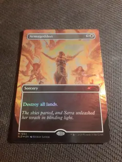 MTG - Armageddon - Foil - Borderless - Kieran Yanner Secret Lair - Magic - Image 1