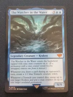The Watcher in the Water - LTR -0075- Foil - Near Mint - MTG Magic The Gathering - Image 1