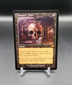 MTG Vampiric Tutor (Retro Frame) | Dominaria Remastered | Regular Mythic - Image 1