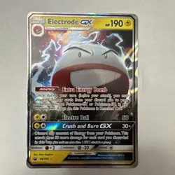 2018 -Electrode GX- Ultra Rare Full Art Celestial Storm Pokemon TCG Card #48/168 - Image 1