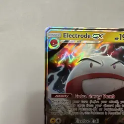 2018 -Electrode GX- Ultra Rare Full Art Celestial Storm Pokemon TCG Card #48/168 - Image 2