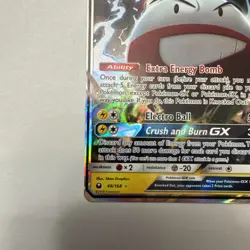 2018 -Electrode GX- Ultra Rare Full Art Celestial Storm Pokemon TCG Card #48/168 - Image 4