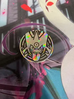POKEMON TCG - MEGA GENGAR CRACKED ICE COIN ~ - Image 1
