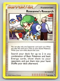 Pokemon TCG Roseanne's Research Uncommon Regular - Image 1