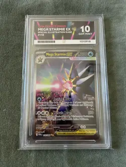 Mega Starmie ex 118/088 - Pokemon TCG - Perfect Order - ACE 10 perfect subs - Image 1