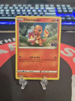 Charmander SWSH232 NM - Black Star Promo - Pokemon GO STAMPED - Image 1