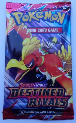 Pokemon TCG Destined Rivals Booster Pack Scarlet & Violet - NEW & SEALED - Image 1
